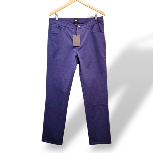 AWAY Travel Mens Pants 34 X 31 Navy Blue NWT Old Money Preppy Golf - Picture 1 of 13
